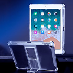 Ultra-thin Transparent TPU Soft Case Cover with Stand for Apple iPad Air 2 Clear