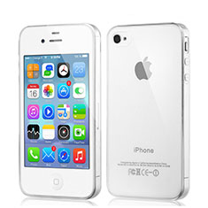 Ultra-thin Transparent TPU Soft Case for Apple iPhone 4 Clear