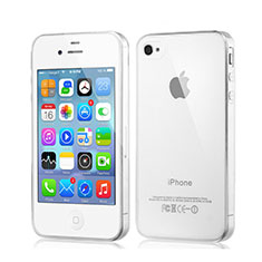 Ultra-thin Transparent TPU Soft Case for Apple iPhone 4S Clear