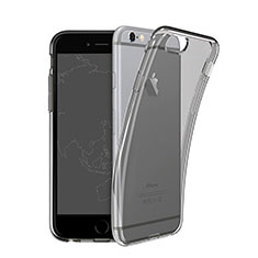 Ultra-thin Transparent TPU Soft Case for Apple iPhone 6 Dark Gray