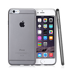 Ultra-thin Transparent TPU Soft Case for Apple iPhone 6 Gray