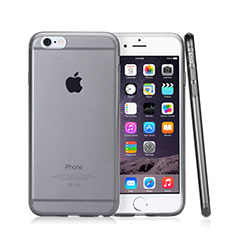 Ultra-thin Transparent TPU Soft Case for Apple iPhone 6 Plus Gray