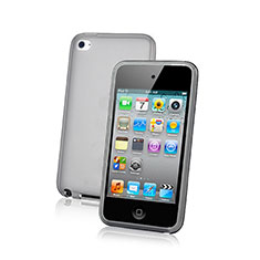 Ultra-thin Transparent TPU Soft Case for Apple iPod Touch 4 Green