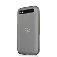 Ultra-thin Transparent TPU Soft Case for Blackberry Classic Q20 Gray