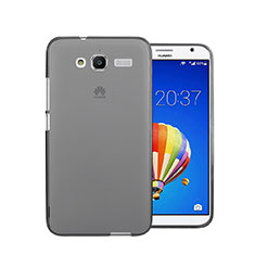 Ultra-thin Transparent TPU Soft Case for Huawei Ascend GX1 Gray