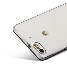 Ultra-thin Transparent TPU Soft Case for Huawei G Play Mini Gray