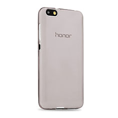 Ultra-thin Transparent TPU Soft Case for Huawei Honor 4X Gray