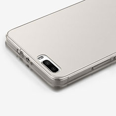 Ultra-thin Transparent TPU Soft Case for Huawei Honor 6 Plus Gray