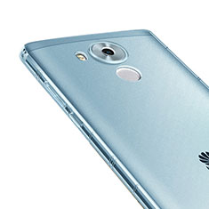 Ultra-thin Transparent TPU Soft Case for Huawei Mate 8 Blue