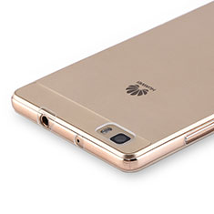 Ultra-thin Transparent TPU Soft Case for Huawei P8 Lite Clear