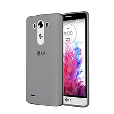 Ultra-thin Transparent TPU Soft Case for LG G3 Gray