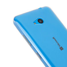 Ultra-thin Transparent TPU Soft Case for Microsoft Lumia 640 Clear