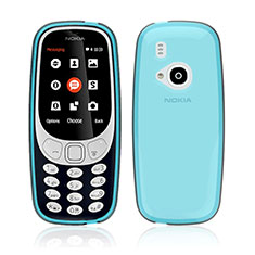 Ultra-thin Transparent TPU Soft Case for Nokia 3310 (2017) Blue