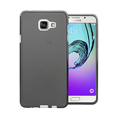 Ultra-thin Transparent TPU Soft Case for Samsung Galaxy A5 (2016) SM-A510F Black
