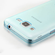 Ultra-thin Transparent TPU Soft Case for Samsung Galaxy Core Prime G360F G360GY Blue