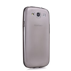 Ultra-thin Transparent TPU Soft Case for Samsung Galaxy S3 III LTE 4G Gray