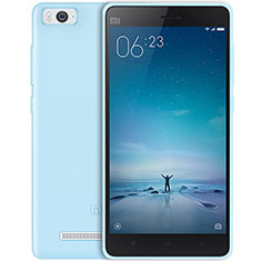 Ultra-thin Transparent TPU Soft Case for Xiaomi Mi 4C Blue