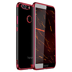 Ultra-thin Transparent TPU Soft Case H01 for Huawei Honor 8 Red