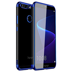 Ultra-thin Transparent TPU Soft Case H01 for Huawei Honor V9 Blue