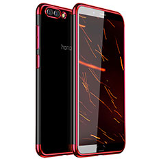 Ultra-thin Transparent TPU Soft Case H01 for Huawei Honor View 10 Red