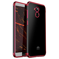 Ultra-thin Transparent TPU Soft Case H01 for Huawei Nova Smart Red