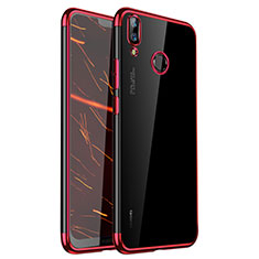 Ultra-thin Transparent TPU Soft Case H01 for Huawei P20 Lite Red