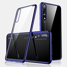 Ultra-thin Transparent TPU Soft Case H01 for Huawei P20 Pro Blue