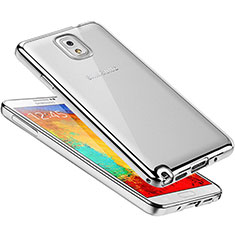 Ultra-thin Transparent TPU Soft Case H01 for Samsung Galaxy Note 3 N9000 Silver
