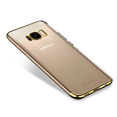 Ultra-thin Transparent TPU Soft Case H01 for Samsung Galaxy S8 Gold