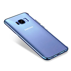 Ultra-thin Transparent TPU Soft Case H01 for Samsung Galaxy S8 Plus Blue