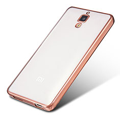 Ultra-thin Transparent TPU Soft Case H01 for Xiaomi Mi 4 LTE Rose Gold