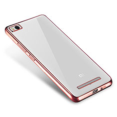 Ultra-thin Transparent TPU Soft Case H01 for Xiaomi Mi 4C Rose Gold