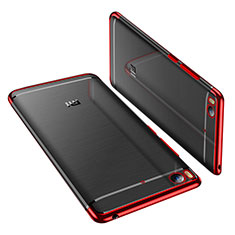 Ultra-thin Transparent TPU Soft Case H01 for Xiaomi Mi 5S 4G Red