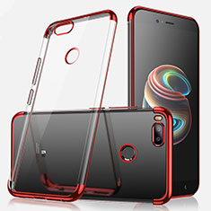Ultra-thin Transparent TPU Soft Case H01 for Xiaomi Mi 5X Red