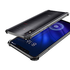 Ultra-thin Transparent TPU Soft Case H01 for Xiaomi Mi 8 Screen Fingerprint Edition Black