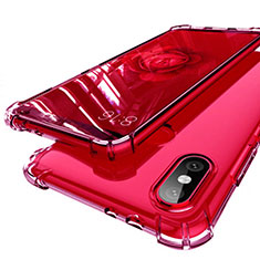 Ultra-thin Transparent TPU Soft Case H01 for Xiaomi Mi A2 Pink