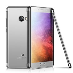 Ultra-thin Transparent TPU Soft Case H01 for Xiaomi Mi Note 2 Silver