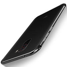 Ultra-thin Transparent TPU Soft Case H01 for Xiaomi Pocophone F1 Black