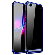 Ultra-thin Transparent TPU Soft Case H01 for Xiaomi Redmi 5A Blue