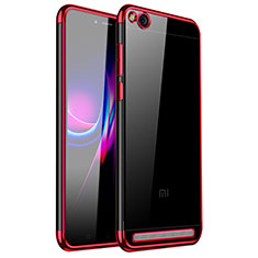 Ultra-thin Transparent TPU Soft Case H01 for Xiaomi Redmi 5A Red