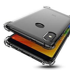 Ultra-thin Transparent TPU Soft Case H01 for Xiaomi Redmi Note 5 AI Dual Camera Gray
