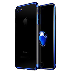 Ultra-thin Transparent TPU Soft Case H02 for Apple iPhone 6 Plus Blue