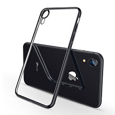 Ultra-thin Transparent TPU Soft Case H02 for Apple iPhone XR Black