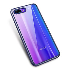 Ultra-thin Transparent TPU Soft Case H02 for Huawei Honor 10 Blue
