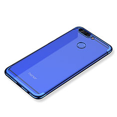 Ultra-thin Transparent TPU Soft Case H02 for Huawei Honor 8 Pro Blue