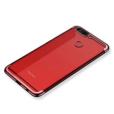 Ultra-thin Transparent TPU Soft Case H02 for Huawei Honor 8 Pro Red