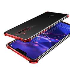 Ultra-thin Transparent TPU Soft Case H02 for Huawei Mate 20 Lite Red