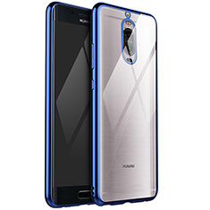 Ultra-thin Transparent TPU Soft Case H02 for Huawei Mate 9 Pro Blue