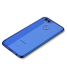 Ultra-thin Transparent TPU Soft Case H02 for Huawei Nova 2 Blue