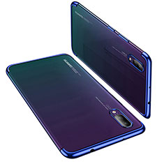 Ultra-thin Transparent TPU Soft Case H02 for Huawei P20 Blue